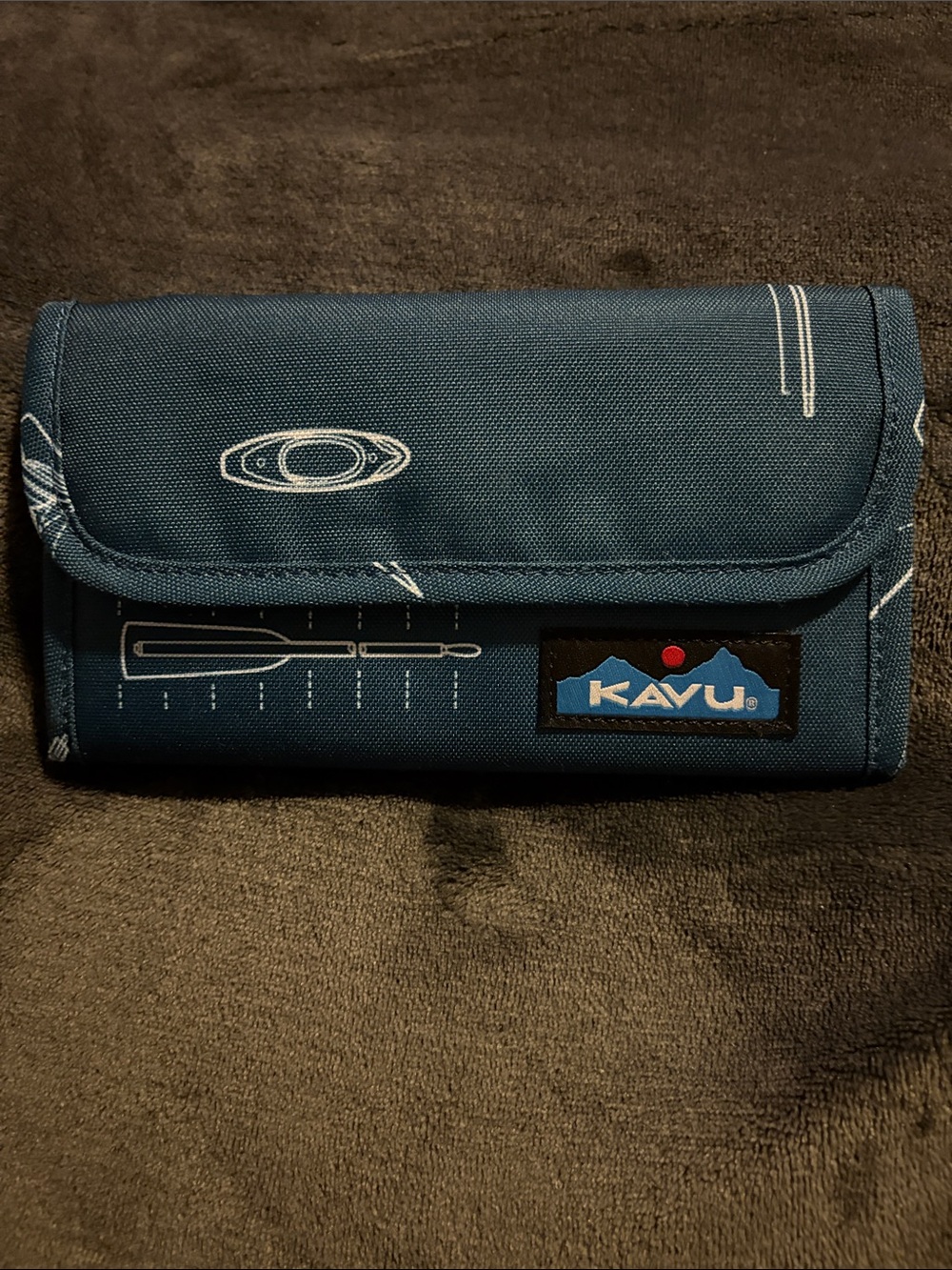 Kavu Mondo Spender trifold canvas wallet